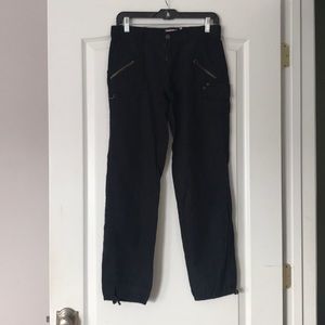 Juicy Couture Black Cargo Pants -Size 0